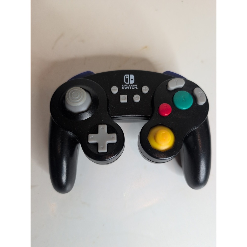 Power A GameCube Wired Controller (Black, 1507843-01) For Nintendo Switch